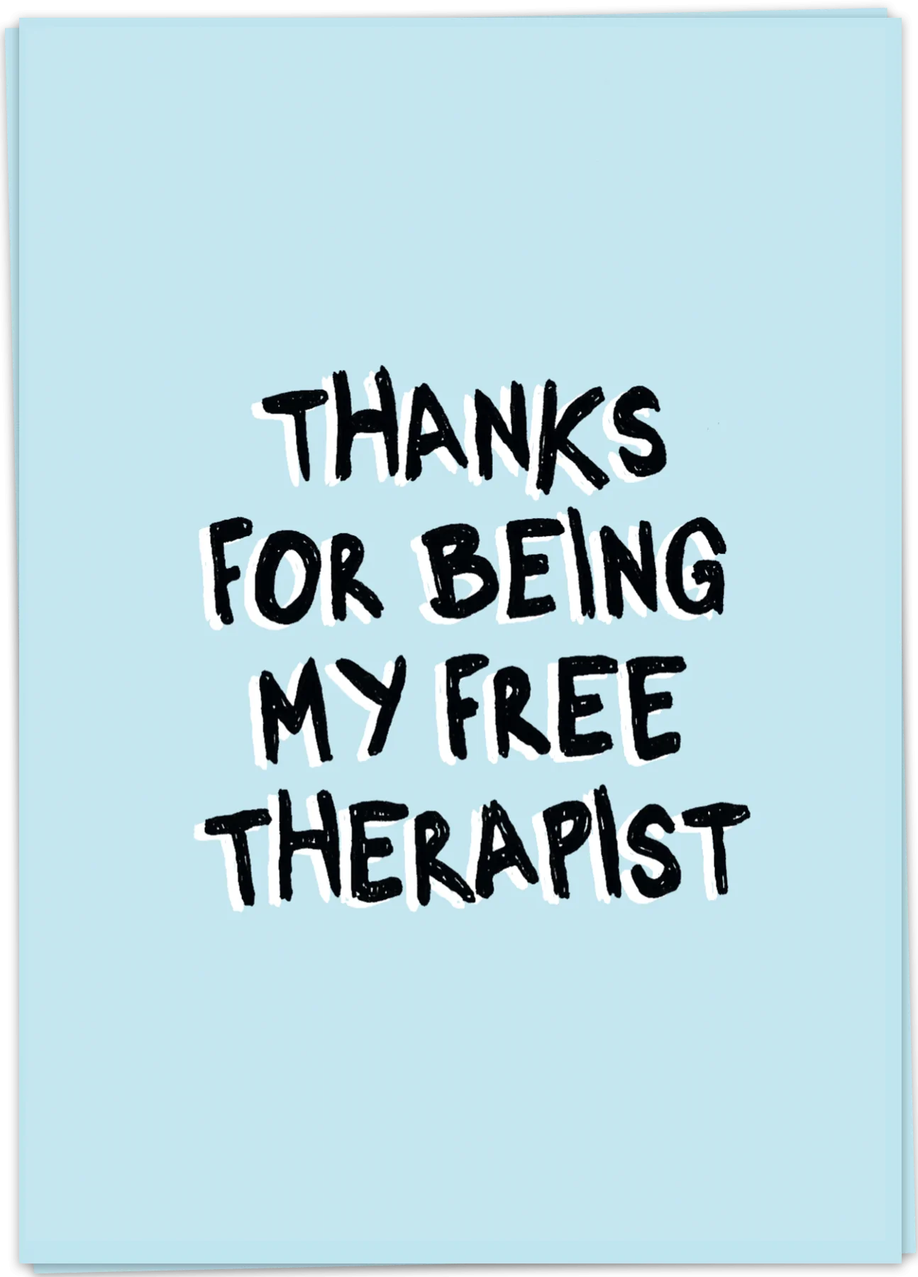 Wenskaart free therapist