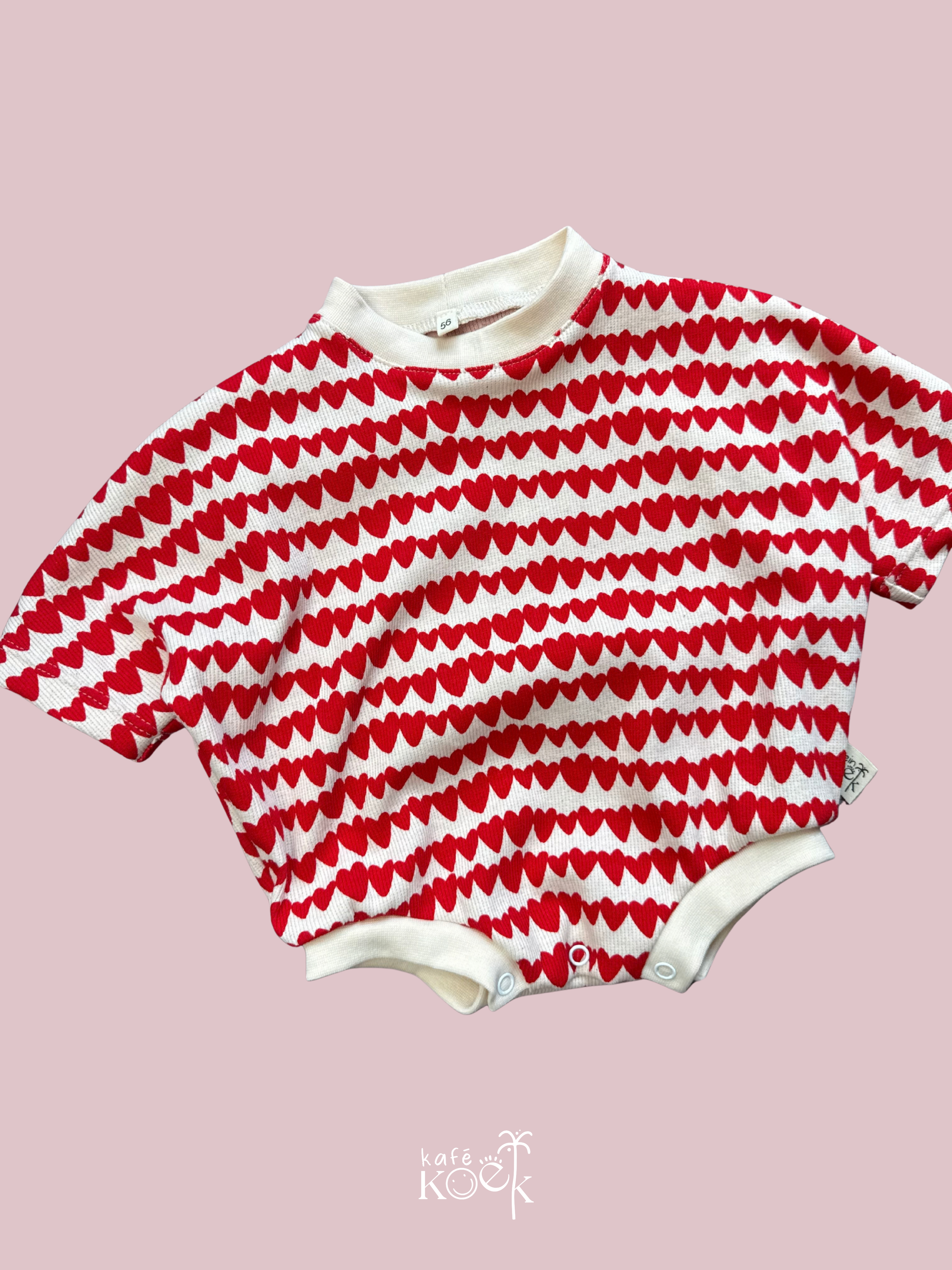 Shirtromper - heartjes