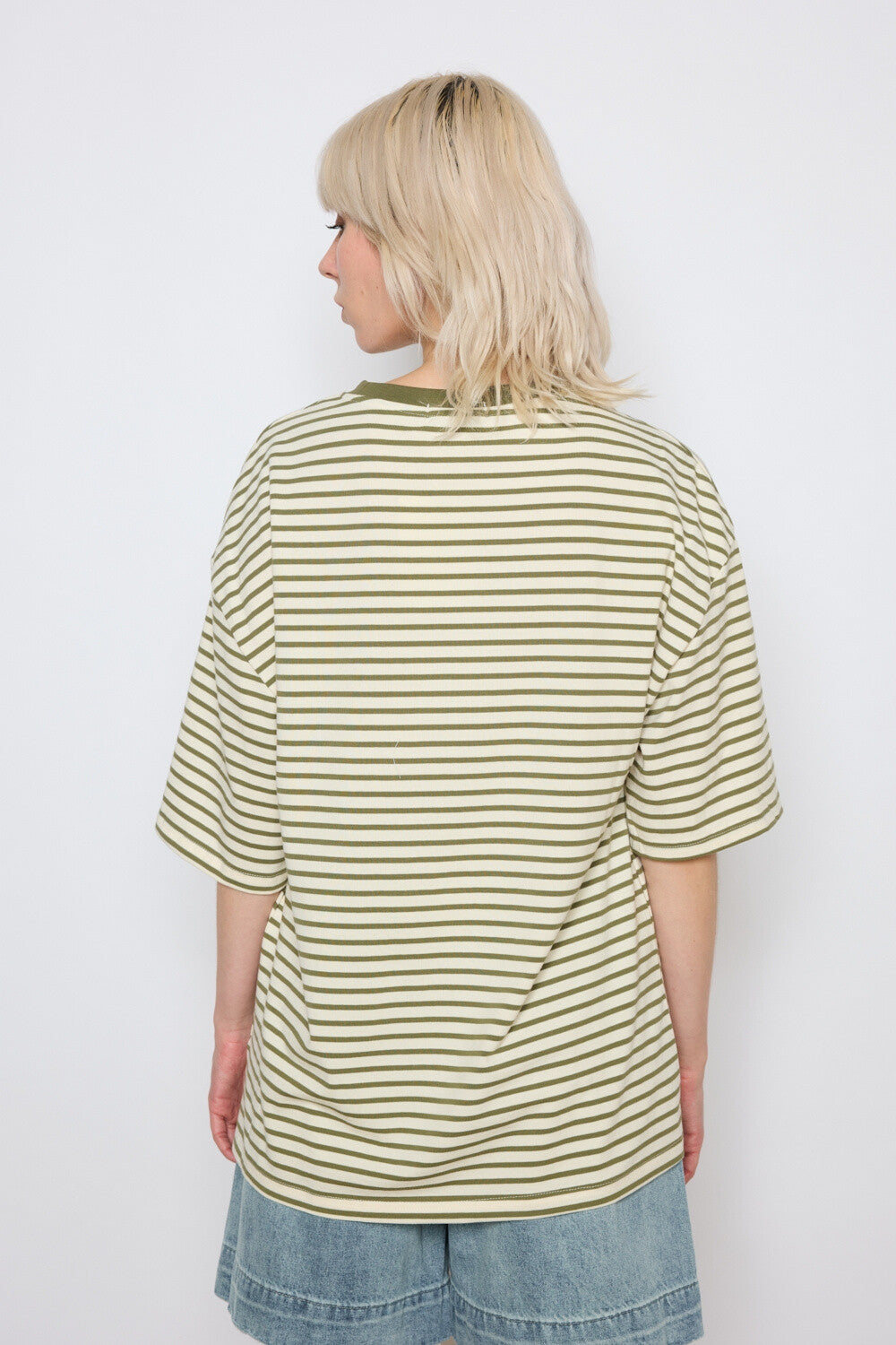 Shirt striped - green